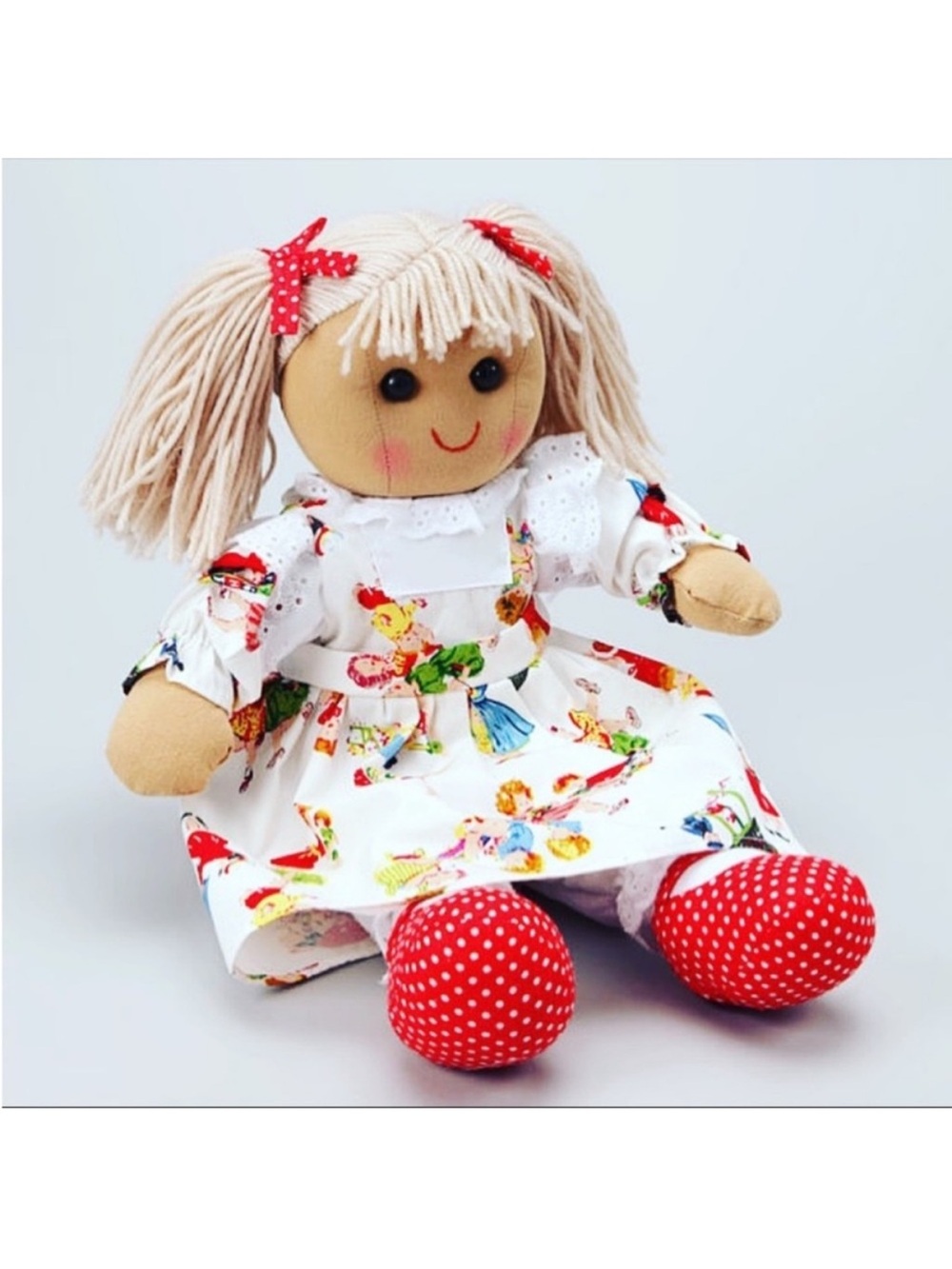 Powell Craft Kids at Play Retro Colorful Rag Doll